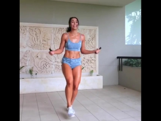 15-minute cardio with jump rope